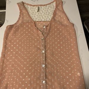 Button up tank